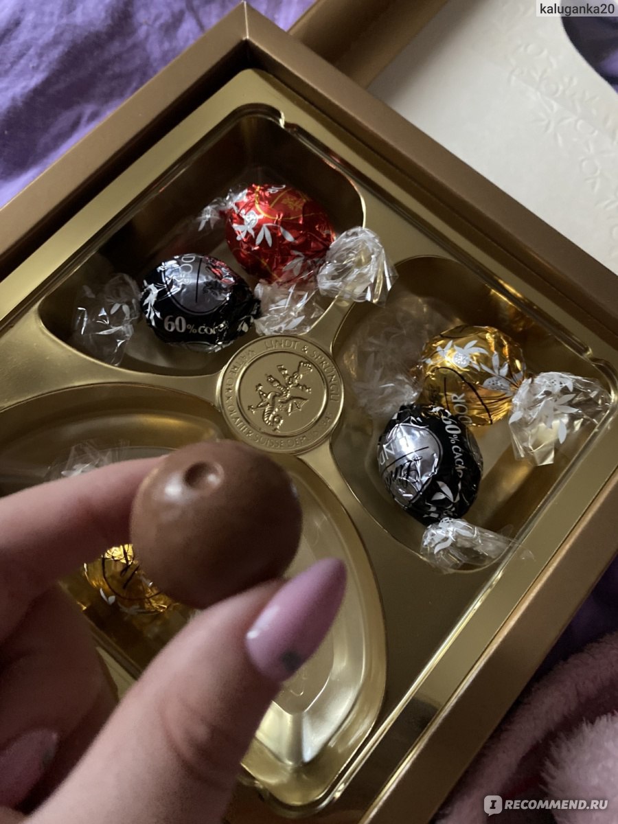 Шоколадные конфеты Lindt Lindor Ассорти - «Не дешевые конфеты, мимо которых  я проходила много раз и наконец-то купила. Делюсь впечатлениями.» | отзывы