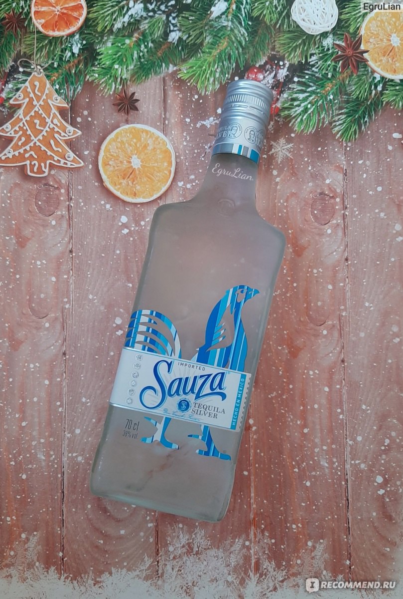 Текила Sauza (Сауза) Silver - «Все определились с напитками на Новый 🌲  Год? Сам себе бармен ♥ Делаем любимый коктейль дома из Саузы Сильвер. ♥  Текила Санрайз в идеальных пропорциях без удешевления ингредиентов!» |  отзывы