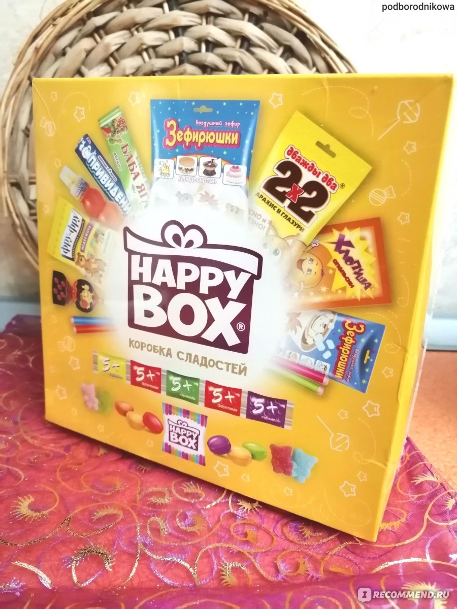 Be happy box. Коробка сладостей Хэппи бокс. Хэппи бокс подарочный набор НГ/Всесезонный 1- 10 399г HB-5-1. Коробка сладостей сладкая сказка. Сладкий подарок Хэппи бокс.