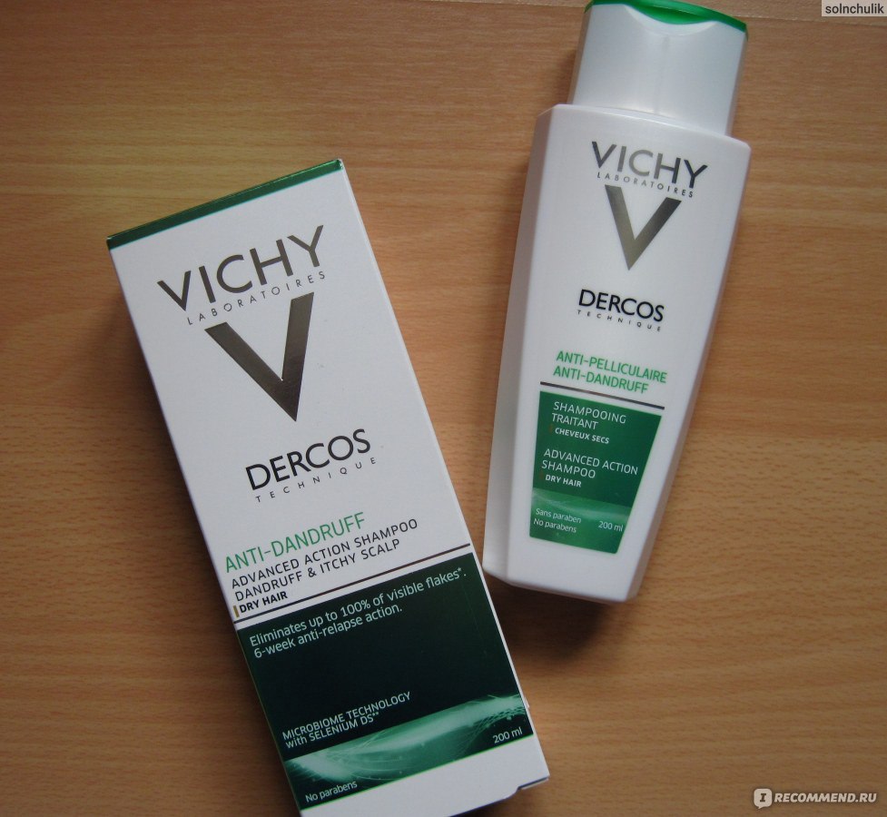 Vichy против жирных волос