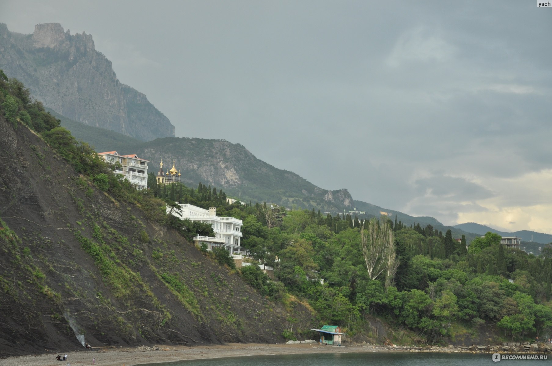 Пляж Радуга Алупка