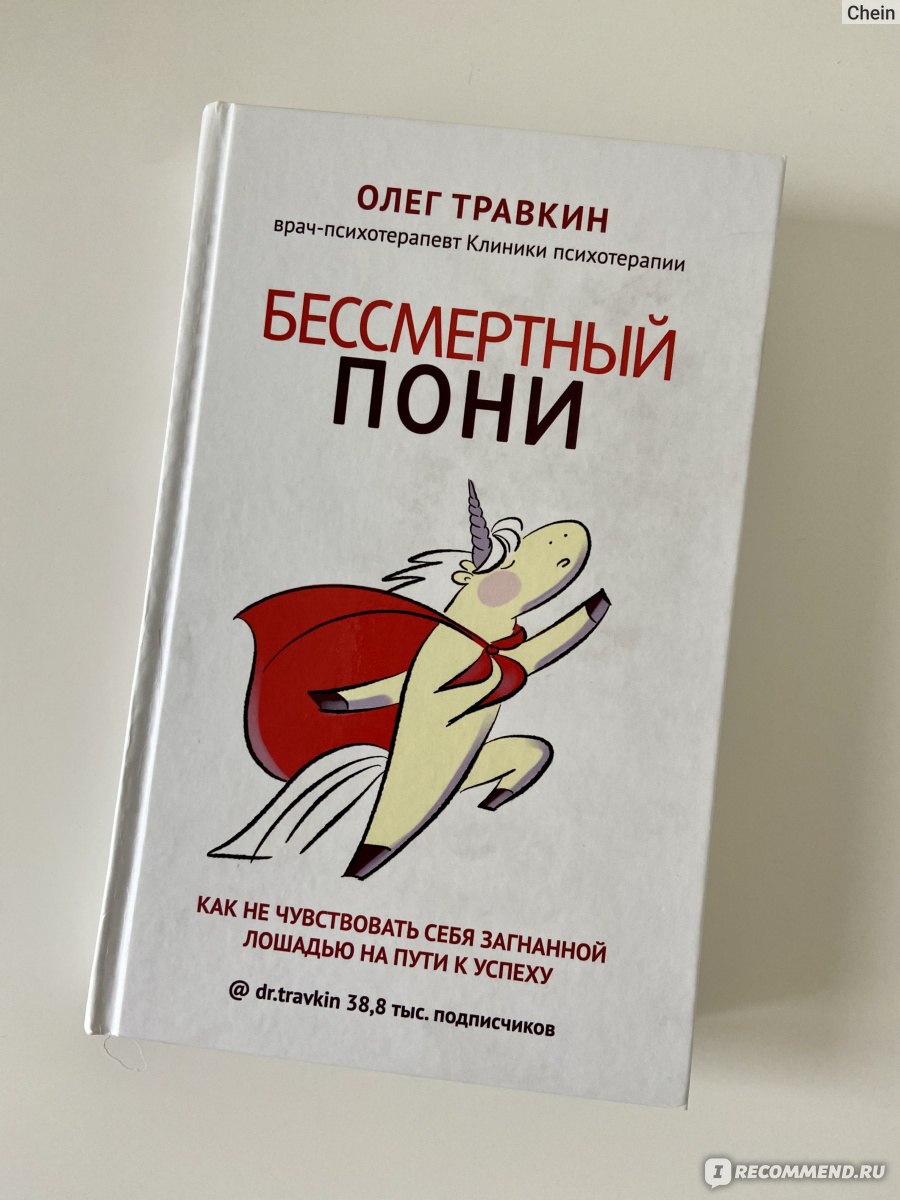 Бессмертный пони. Как не чувствовать себя загнанной лошадью на пути к  успеху. Олег Травкин - «На выходных не думать о работе, а на работе быть  эффективнее, не накручивать себя лишними установками и