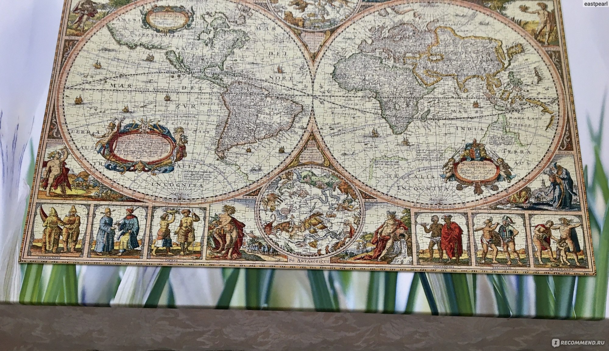 Step Puzzle историческая карта мира