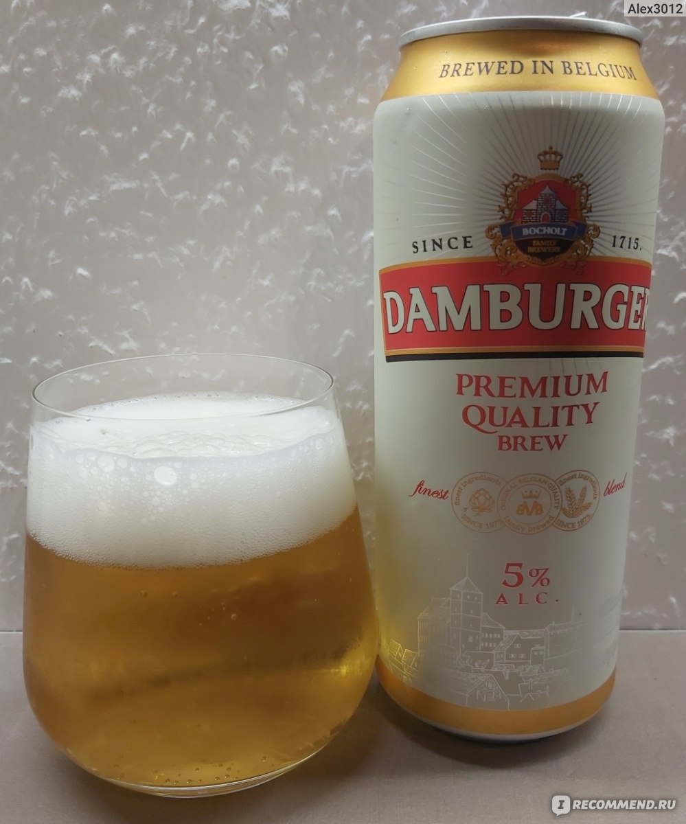 Пиво Damburger Premium - «Проходите мимо» | отзывы