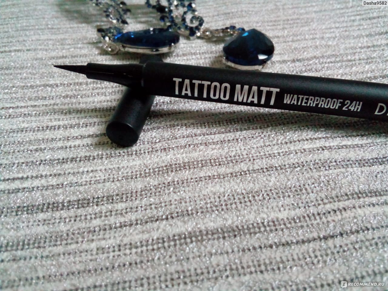 Подводка-фломастер для глаз Matt Tattoo Waterproof 24h Smudgeproof