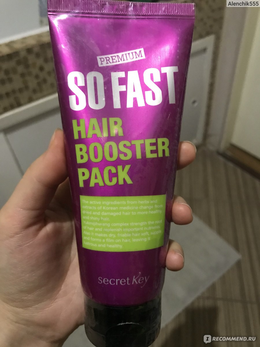 Ск so fast маска для роста волос so fast hair booster pack