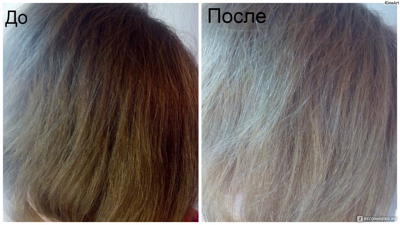 Краска Фитоколор фото волос до и после