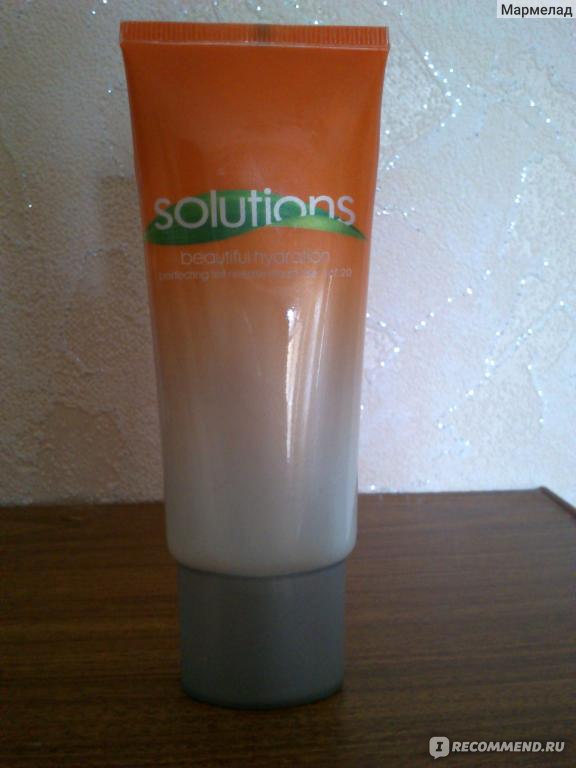 Крем с тональным эффектом Avon Solutions "Красота и уход" SPF 20 ...