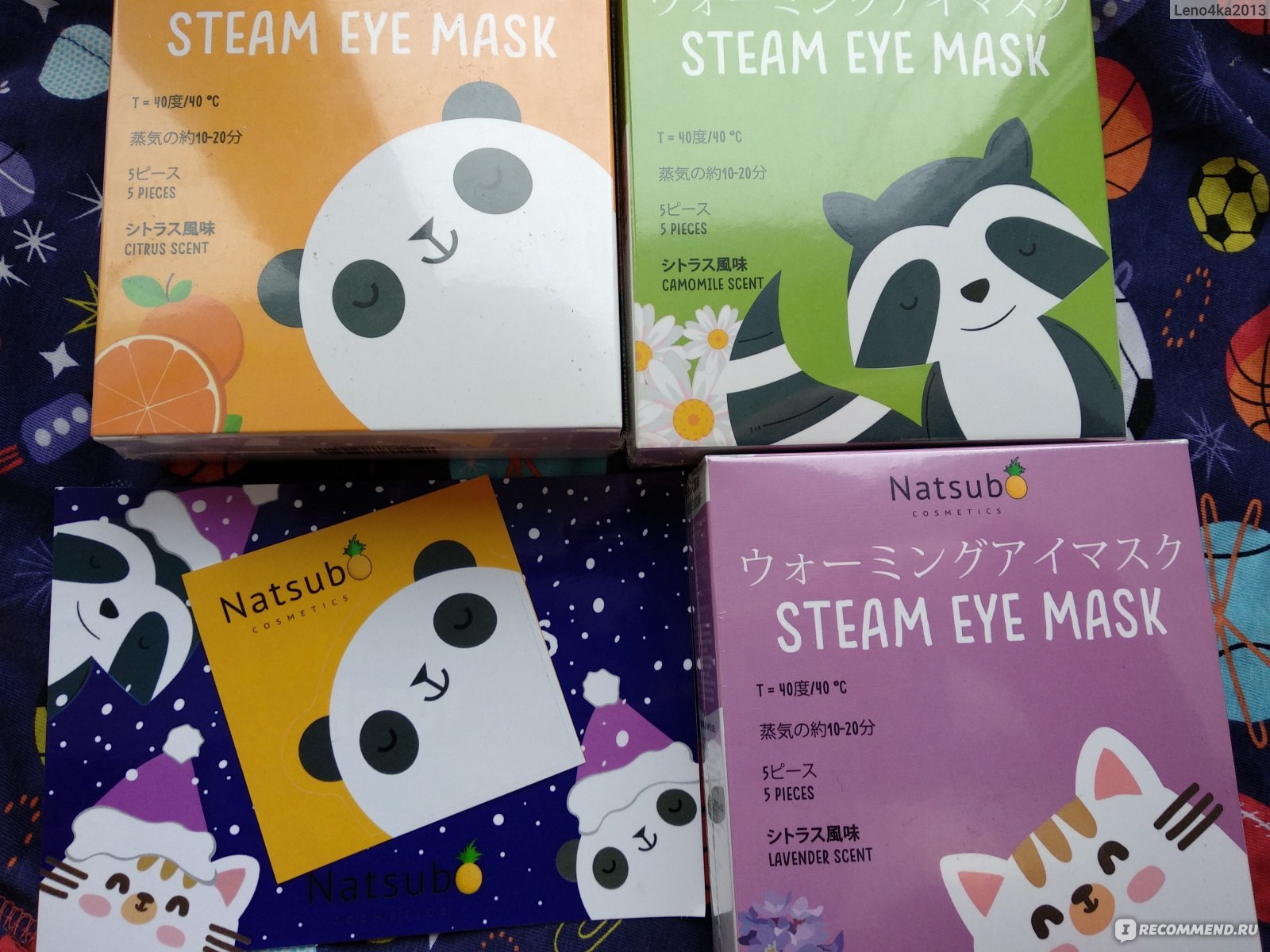 паровая маска панда hot compress steam mask siayzu raioceu фото 108