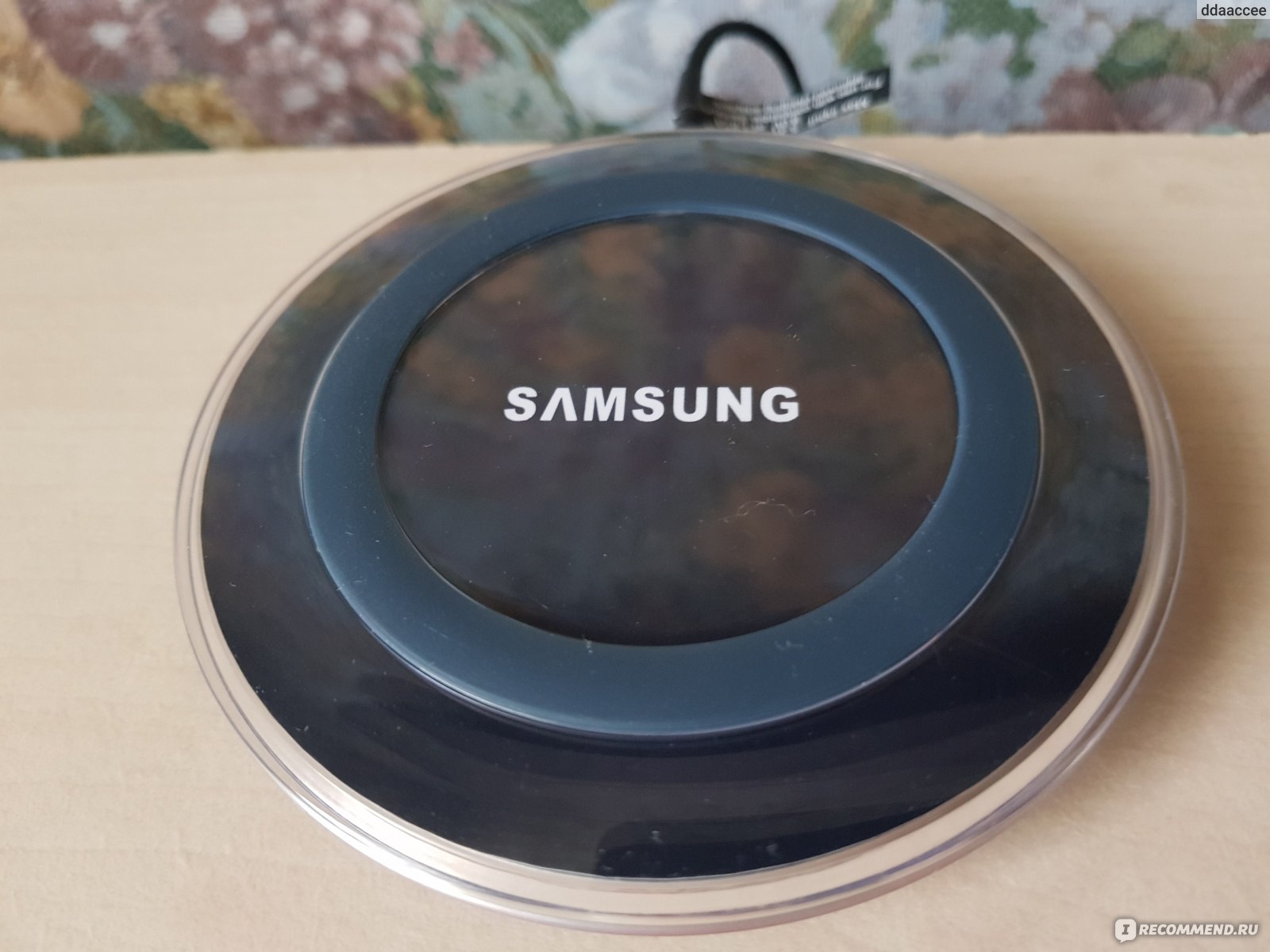 Беспроводное зарядное устройство Aliexpress 100% original Charging Pad  Wireless Charger EP-PG920I for SAMSUNG Galaxy S6 G9200 S6 Edge G9250 G920f  - «Хотите проверить свой телефон на прочность и на это у вас