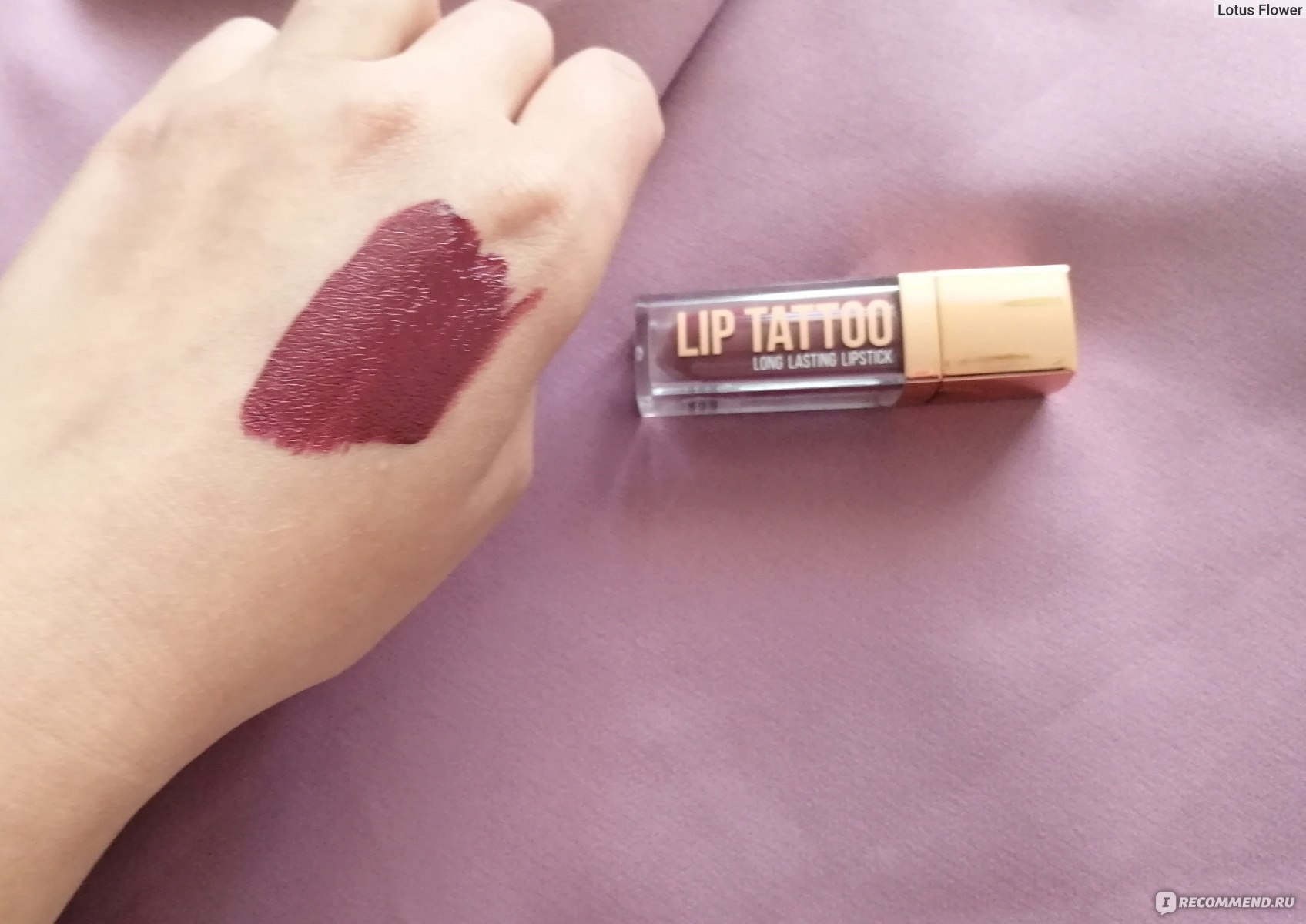 long lasting lipstick lip tattoo