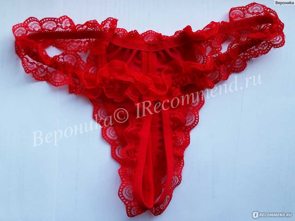 Эротическое белье Aliexpress Fashion Women Sexy Panties Erotic Lace  G-string Open Crotch Lingerie Underwear Sensual Calcinha 5 Colors W18306 -  «Очень эротичные трусики...Такие манящие и соблазняющие... Ваш Мужчина  будет в восторге! +