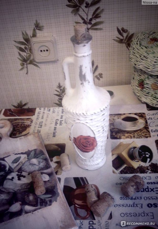 Декупаж бутылок на Новый год (170+ Фото). Украшения своими руками. Новые идеи и мастер-классы