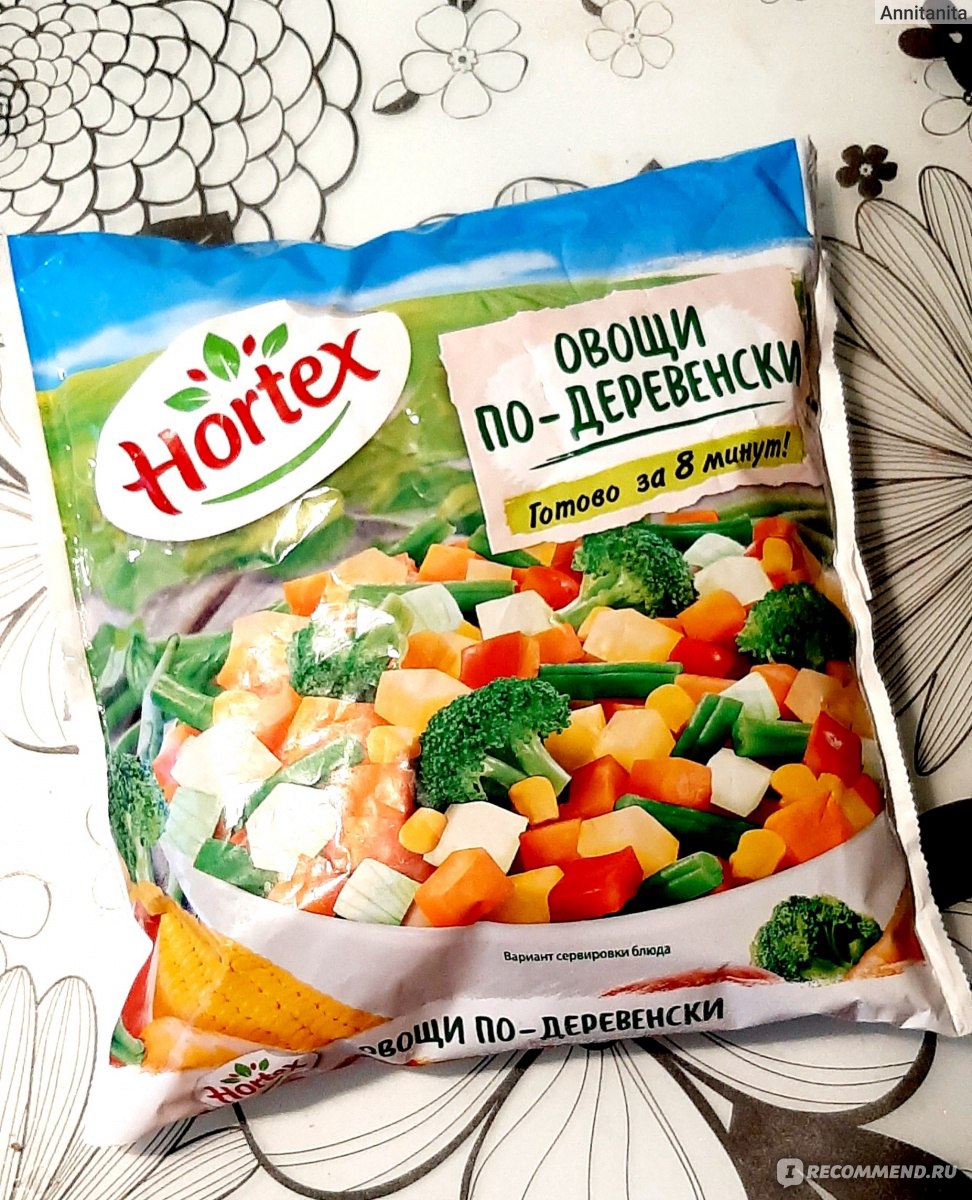 Овощи замороженные Hortex по-деревенски - «Что приготовить на ужин? Конечно  овощи по-деревенски от Hortex! Подскажу, где купить дешево в Москве!» |  отзывы