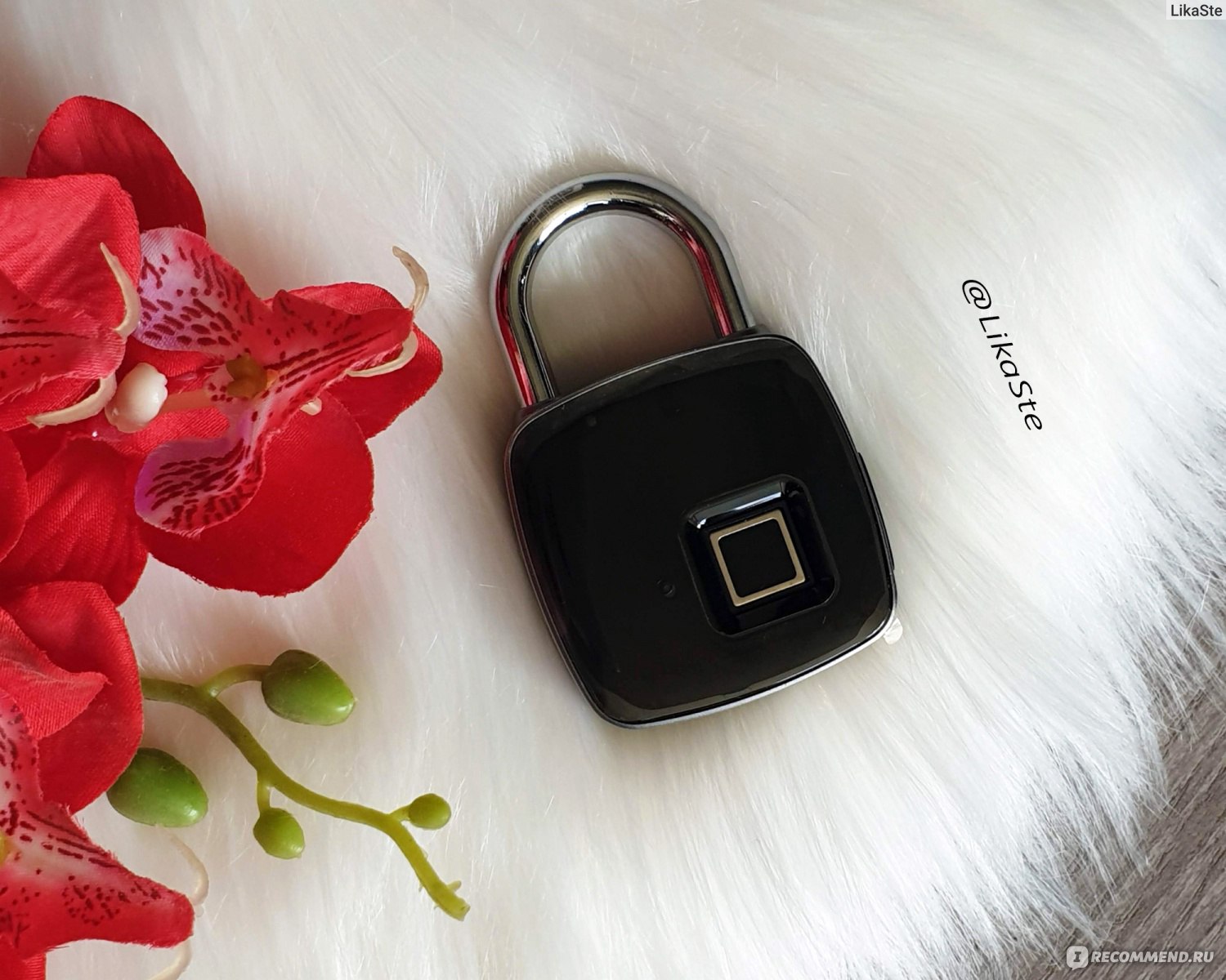 Замок с отпечатком пальцев Aliexpress Bluetooth Lock Fingerprint Lock IP54  Smart USB Charging and Emergency safe security Door bicycles Luggage Case  Lock - «Теперь мне не нужен ключ- у меня есть умный