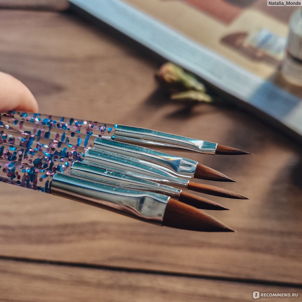 Набор для маникюра Shein 15pcs Nail Art Brush Set - «Базовый комплект ...