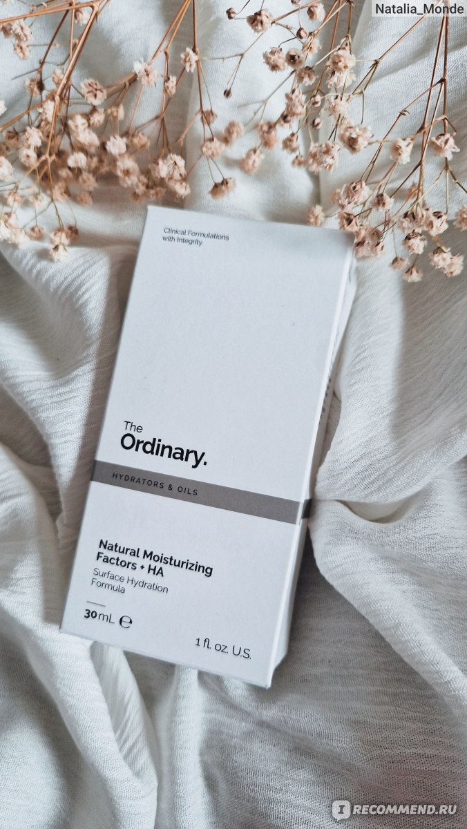 Крем для лица The Ordinary Natural Moisturizing Factors + HA ...
