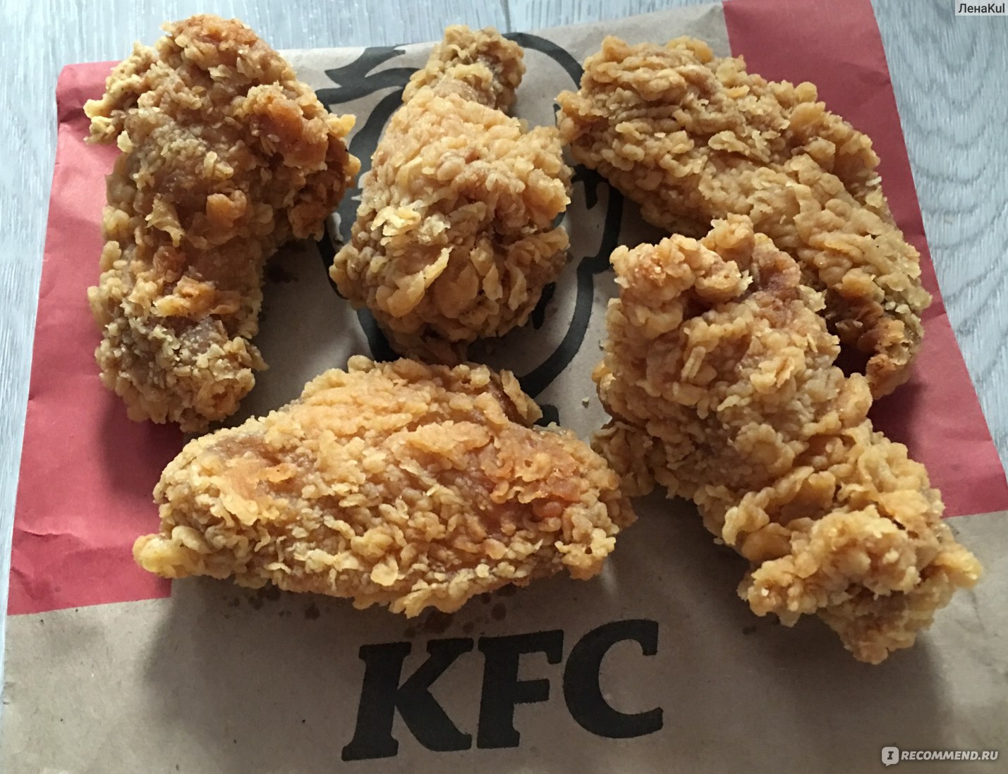 KFC Острые крылья - «Вкусные, остренькие, но закуска не на каждый день» |  отзывы