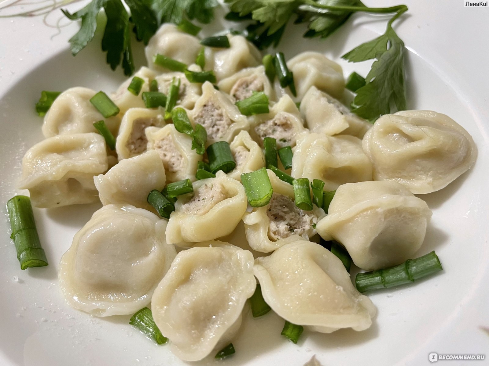 Пельмени Зеленая линия С курицей - «Пельмени с тонким вкусом из фарша  куриной грудки от бренда Зеленая линия» | отзывы