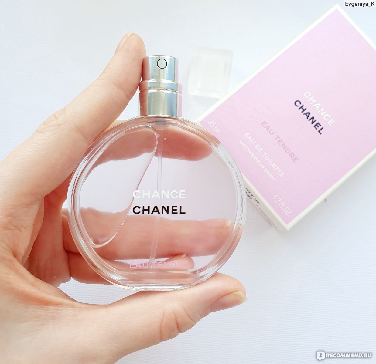 Chanel chance Eau tendre масло для тела