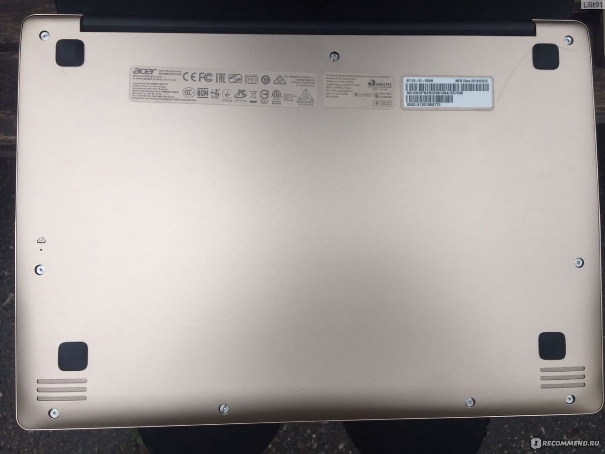 Ноутбук Acer Swift SF113-13 фото