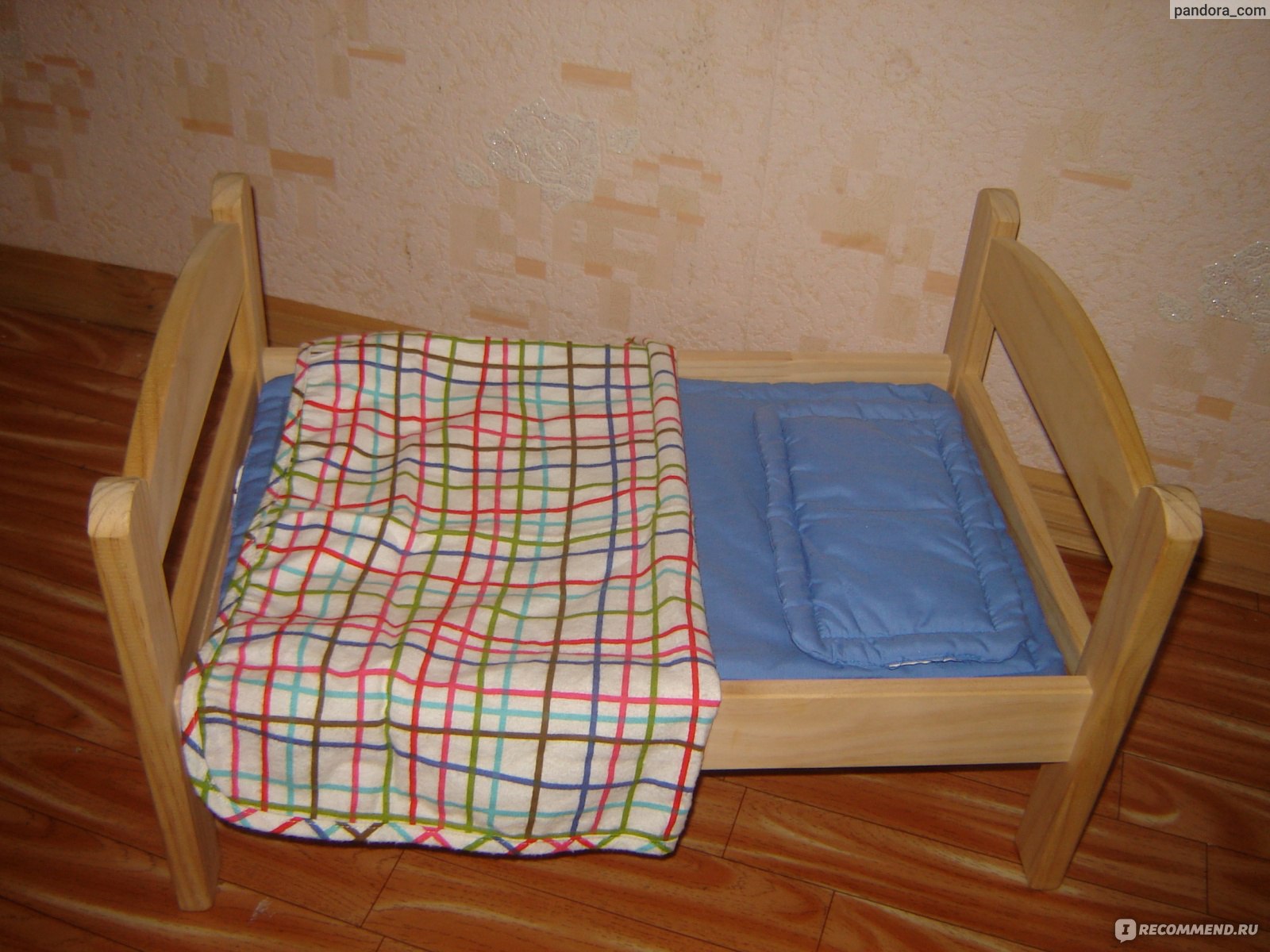 Кукольная Кроватка и постельное белье 50см