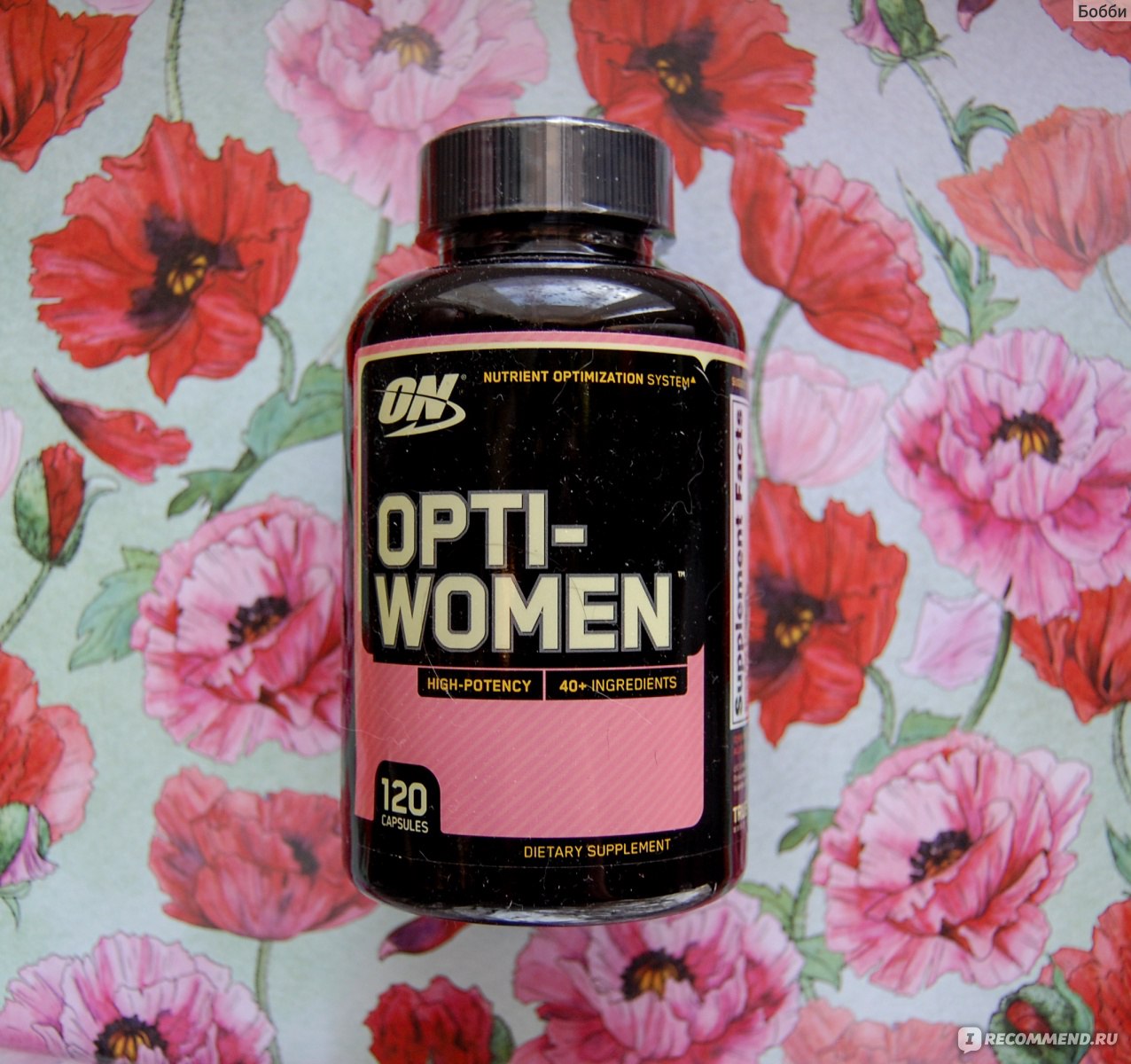 Optimum Nutrition Opti women 120