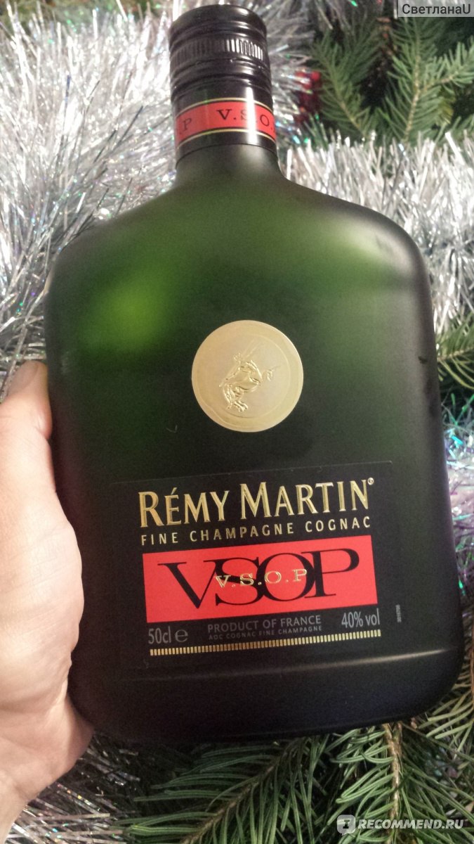 Коньяк Remy Martin V.S.O.P. Fine Champagne Cognac - «Элитный французский  коньяк в подарочной упаковке. Отличное качество. Что означает VSOP?» |  отзывы