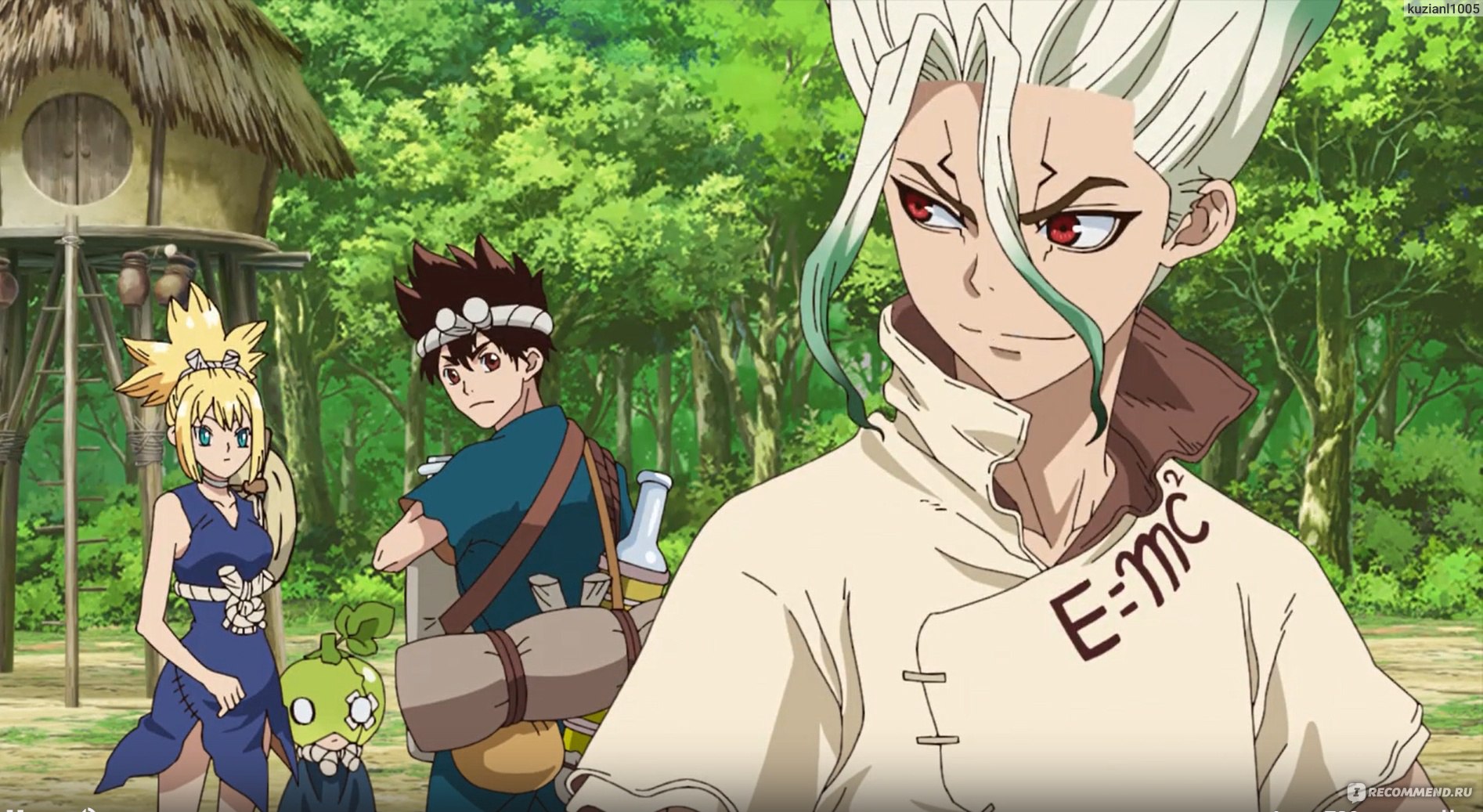 Доктор Стоун / Dr. Stone - «Очень увлекательное аниме о борьбе науки🤓 и  физической силы💪» | отзывы