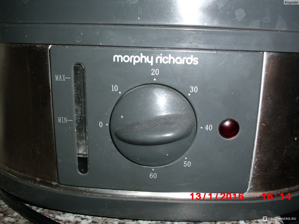 Пароварка Morphy Richards 48750 фото