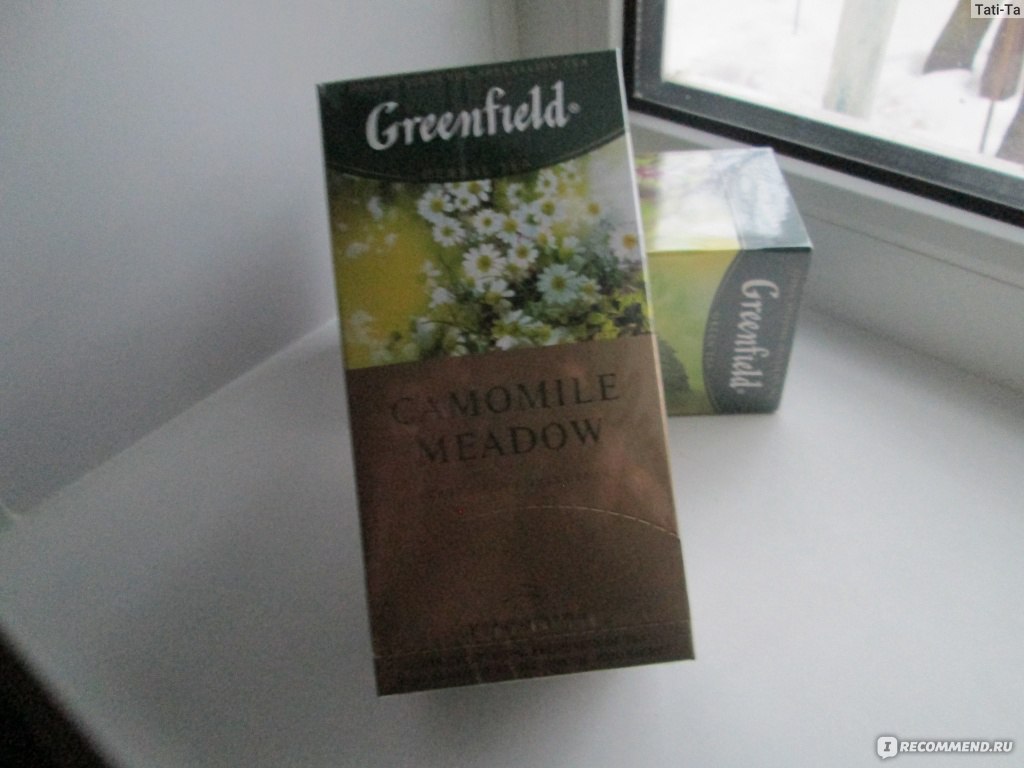 Чай в пакетиках Гринфилд (Greenfield) Rich camomile - «Люблю по ...