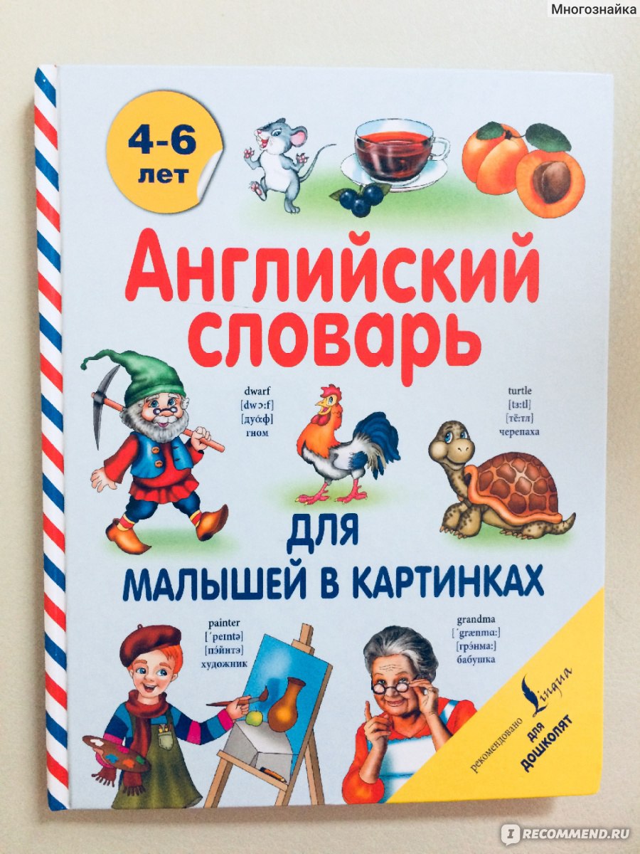 Английский словарь для малышей в картинках. Державина Виктория - «? Знать  400 английских слов в 4-6 лет? Реально! Было бы желание и нужные пособия!  ?» | отзывы