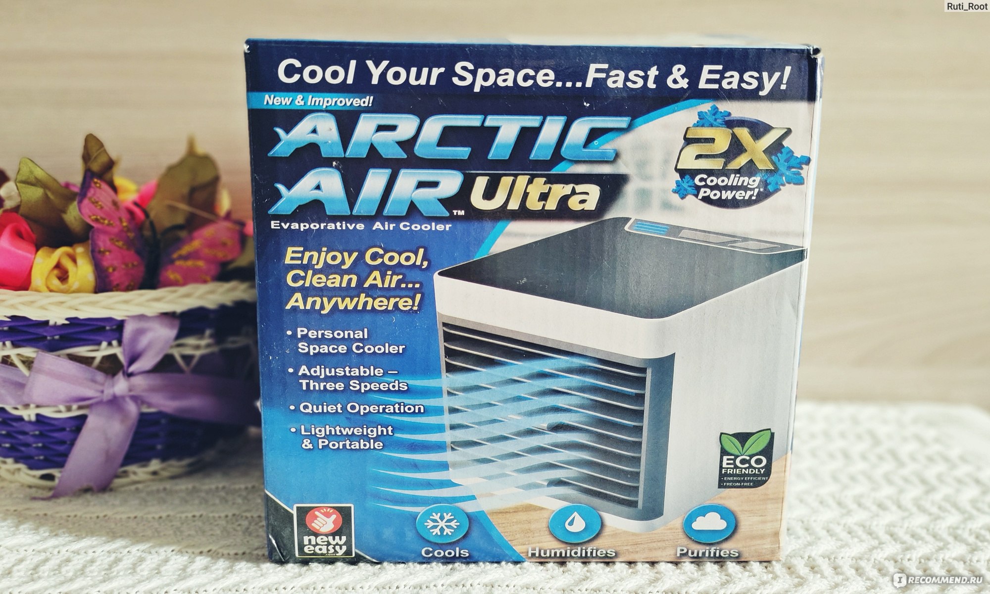 Мини-кондиционер Arctic Air Ultra Арктика - «🌬Классный портативный  кондиционер для мелких помещений. Ставлю возле рабочего места, когда всем  жарко - мне прохладно.» | отзывы