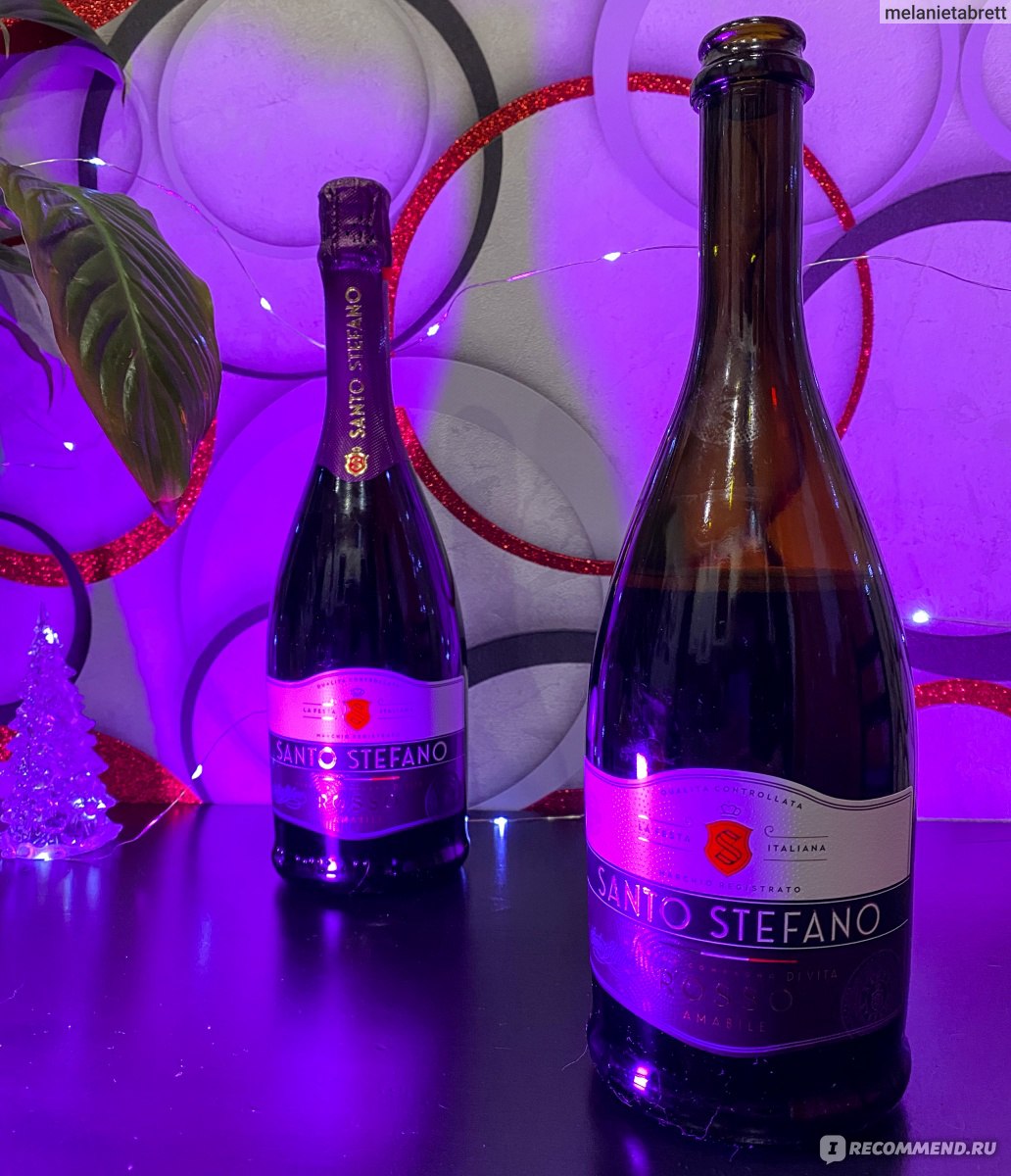 Санто стефано шампанское фиолетовое фото
