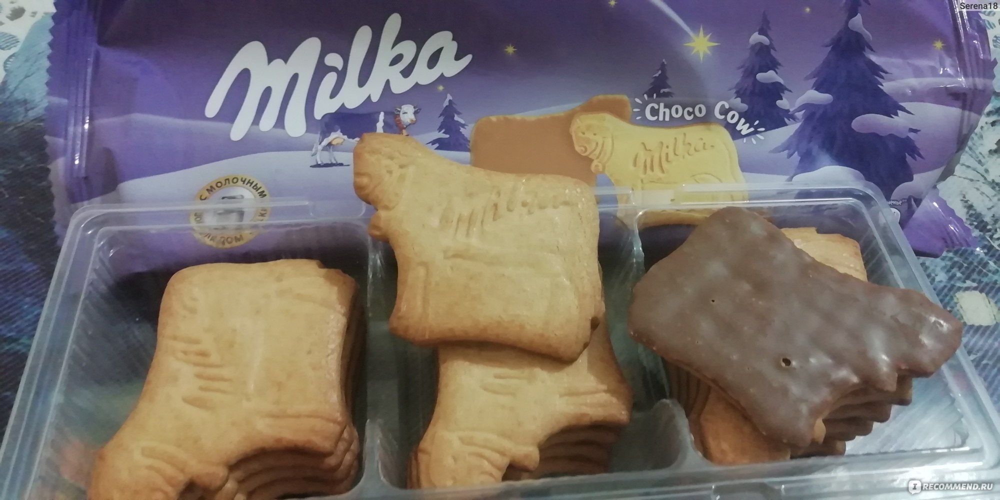 Печенье Milka ChocoMoo Печенье,покрытое молочным шоколадом - «Вкусное  лакомство от Milka?☕ Альпийская коровка, покрытая шоколадом??» | отзывы