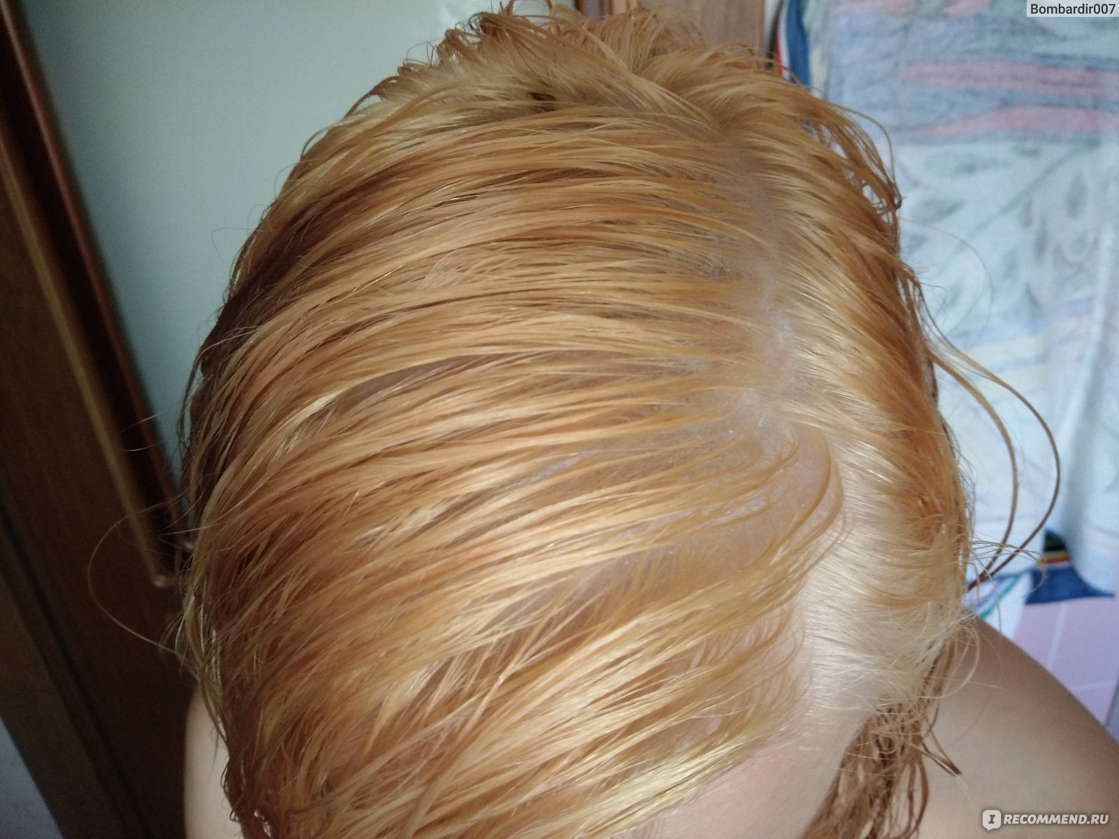 краска эстель 9.65 фото на волосах