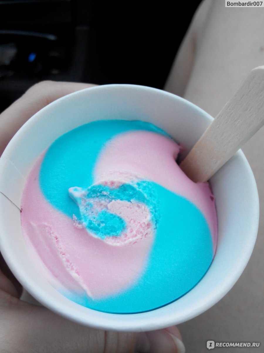 Мороженое со вкусом Bubble Gum