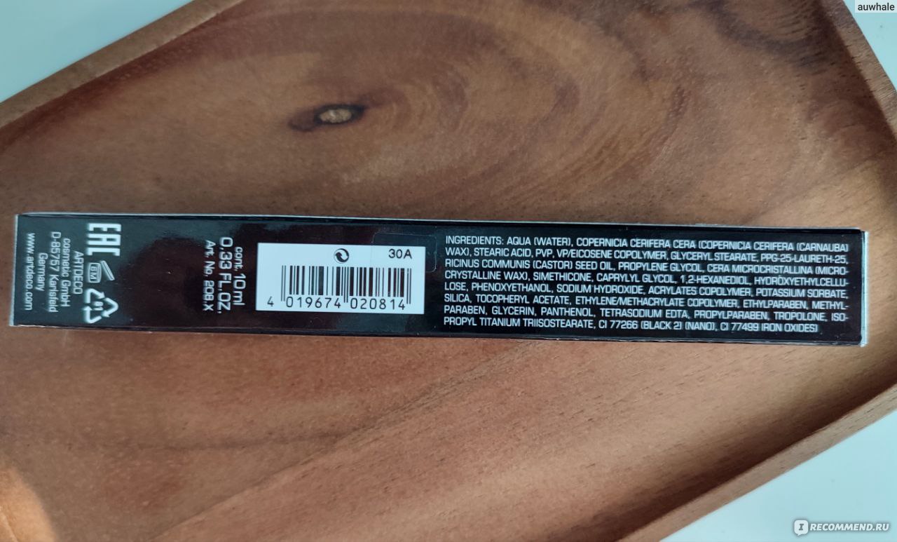 Тушь ArtDeco Wonder Lash Mascara фото