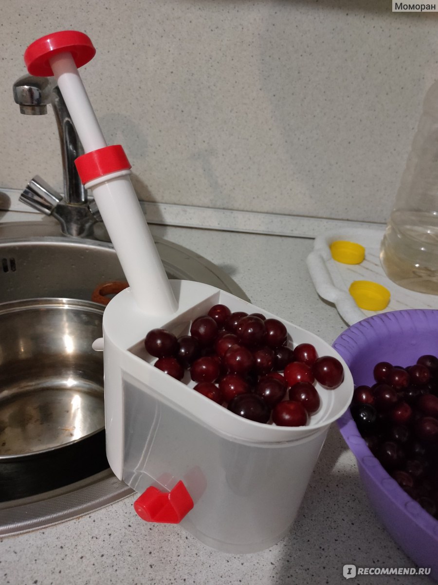 Машинка для удаления косточек Aliexpress High quality cherry seed removal  machine, nuclear fruit corer with container, kitchen accessories, gadgets,  kitchen tool - «После этой машинки я ещё выбирала косточки вручную,  забрызгала всё