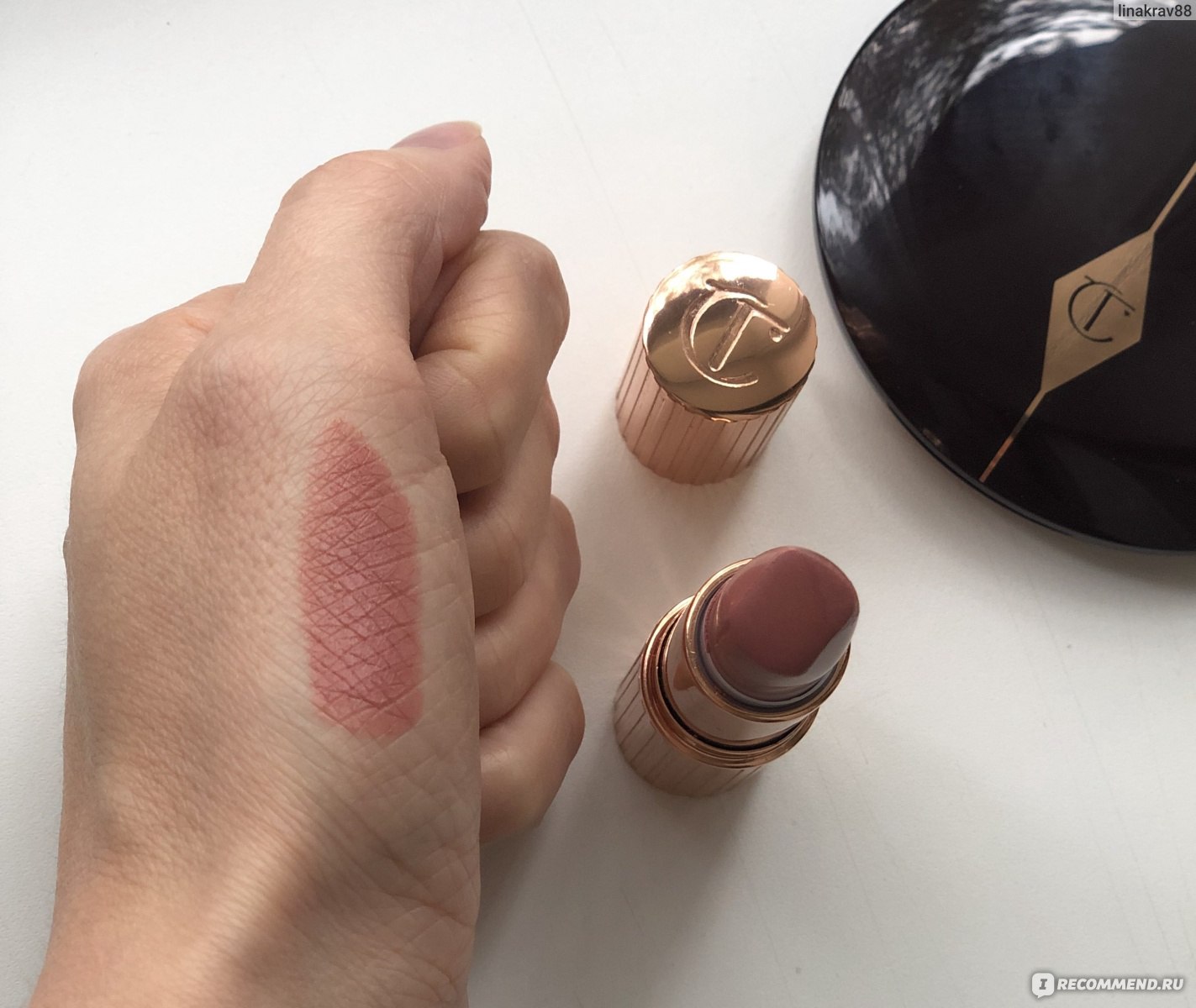 Charlotte tilbury pillow talk помада фото