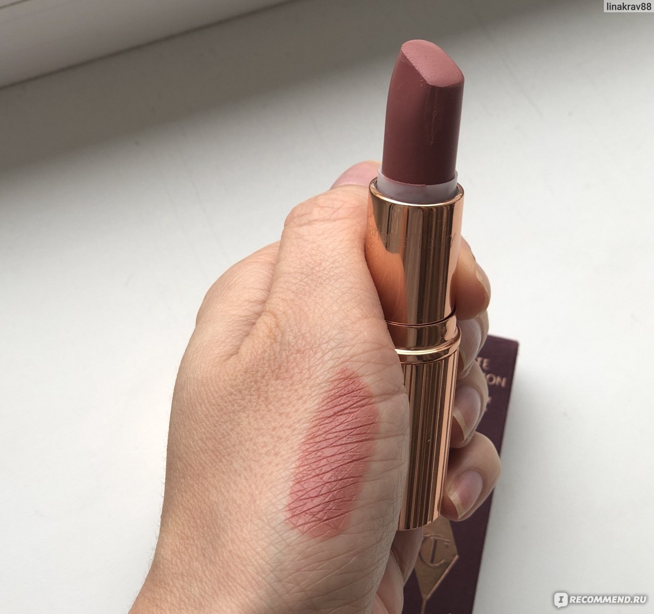 Charlotte tilbury pillow talk помада фото