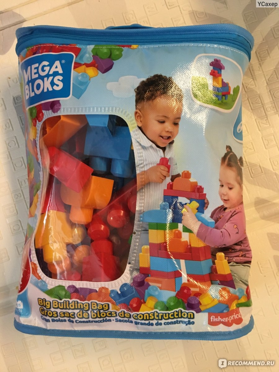 MEGA BLOKS конструктор First Builder 60 шт фото