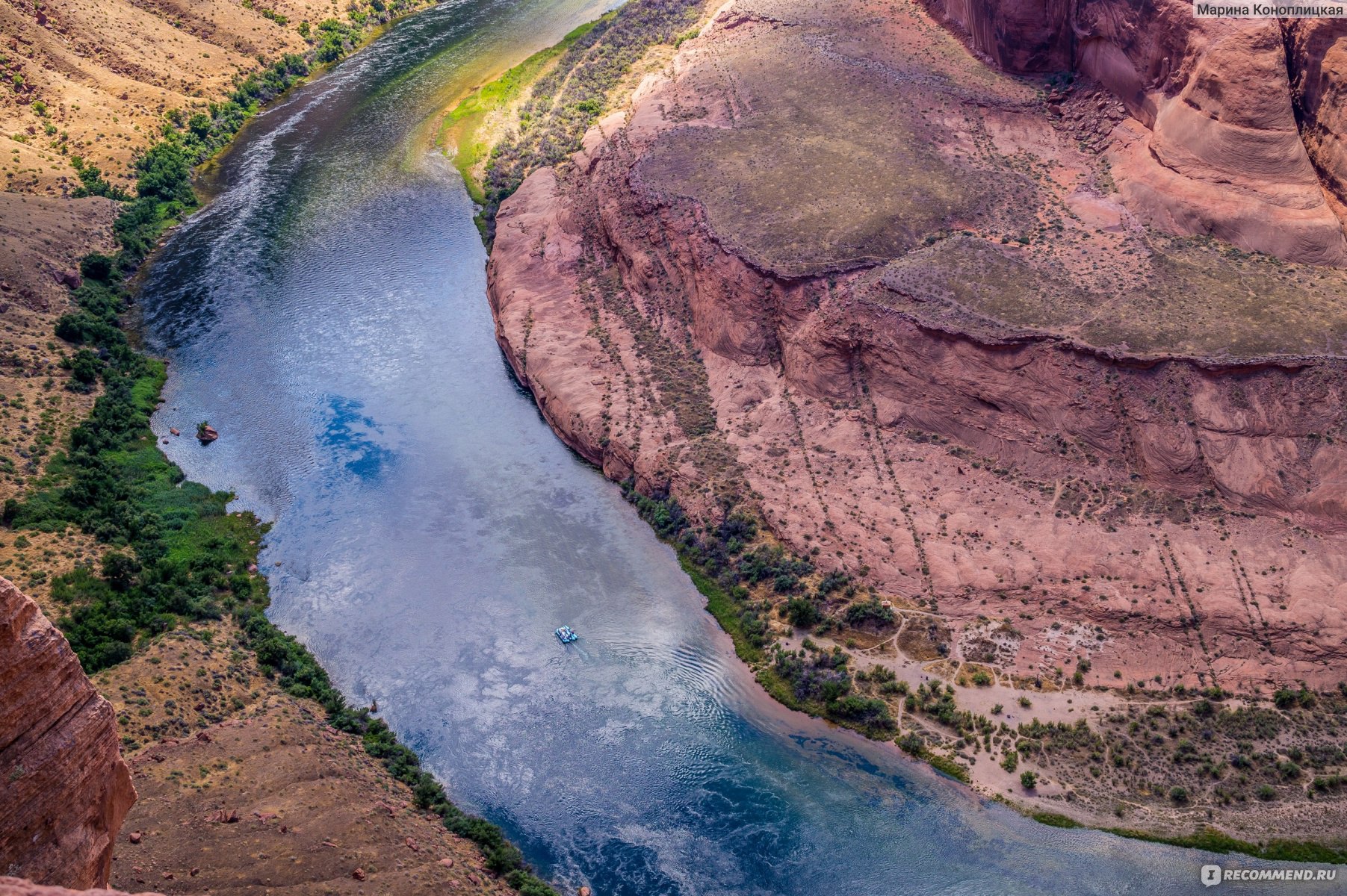 Лошадиная Подкова на реке Колорадо и Каньон Глен