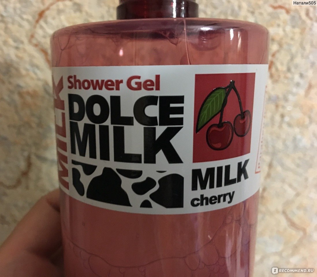 Dolce cherry. Dolce Milk Cherry. Dolce Milk гель для душа вишня. Дольче Милк антисептик с вишней. Гель для душа Дольче Милк Cherry.