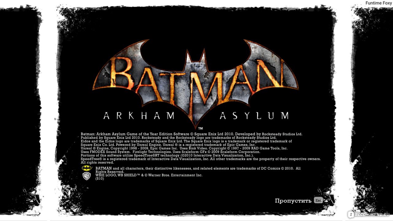 Batman: Arkham Asylum - ««Я боюсь, что, когда войду в ворота этой лечебницы...  когда преступлю порог Аркхема и двери закроются у меня за спиной...  окажется, что я вернулся домой»» | отзывы