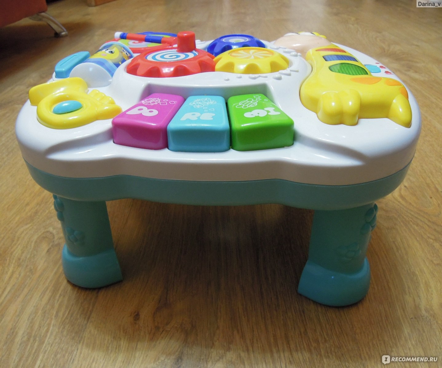 Развивающий столик fisher price жираф