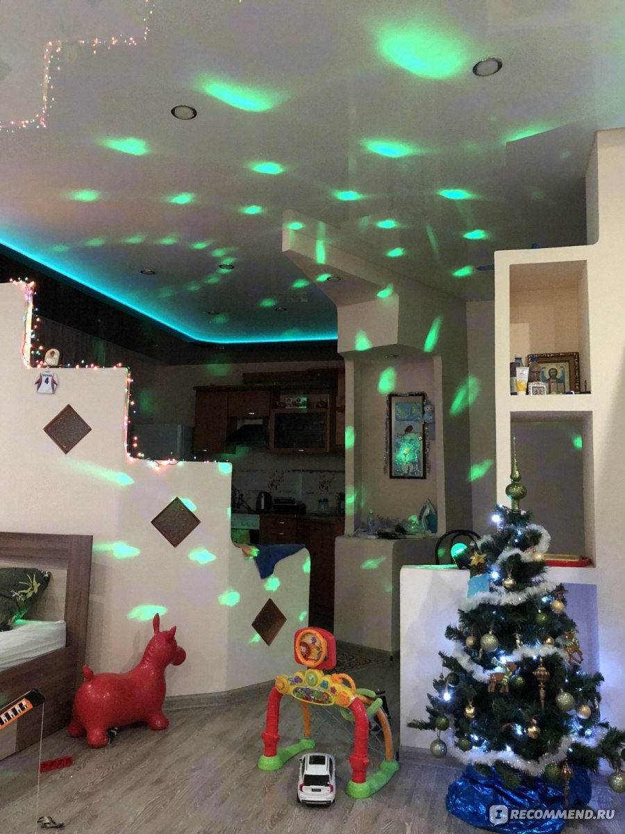 Дискошар Led Disco Light Stage Lights DJ Disco Ball Lumiere Sound Activated  Laser Projector effect Lamp Light Music Christmas Party#30 - «630 рублей и  дискотека у вас дома. Ощущение праздника и детская