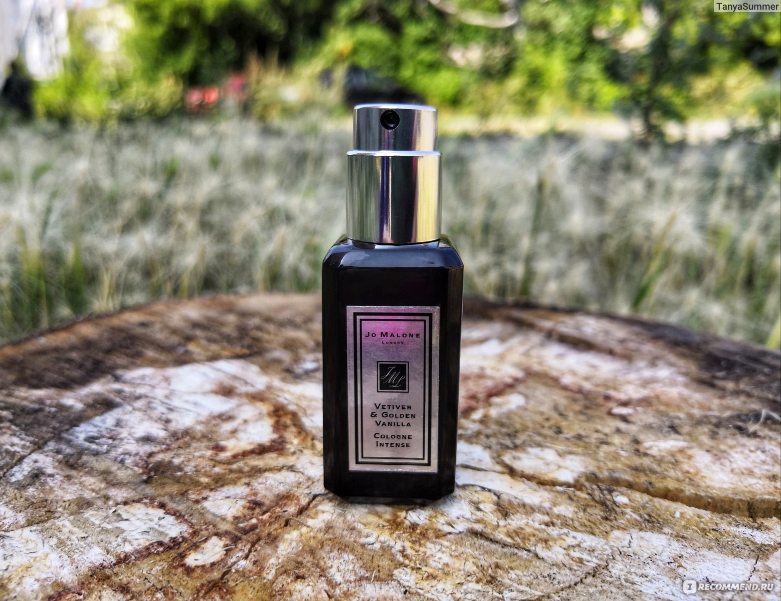 jo malone vetiver and golden vanilla cologne intense