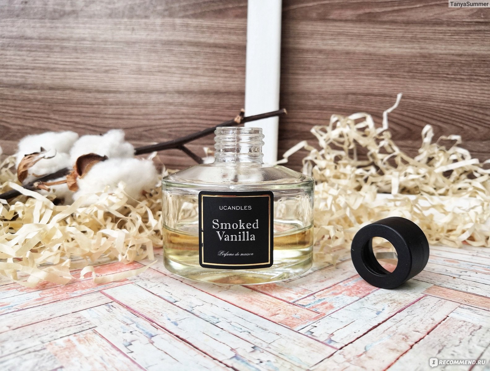 Ароматический диффузор Ucandles by Evgeni Gor Maison Noir Smoked Vanilla -  «Маст-хэв для поклонников Tabacco Vanille Tom Ford!✨ Прототип ношу на себе,  а его 