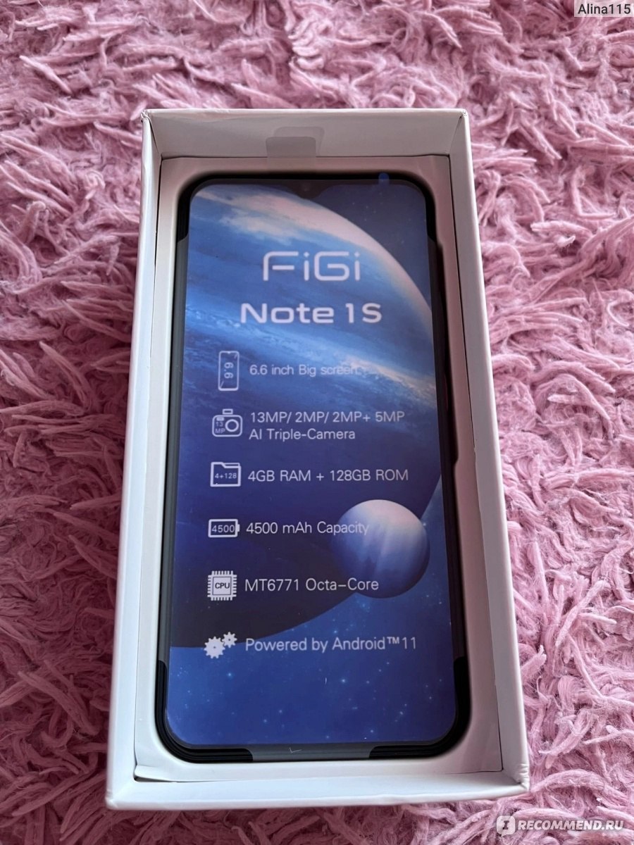 Мобильный телефон FiGi Note 1S - «Бюджетный недорогой смартфон на  операционной системе Android 11. FiGi Note 1S.» | отзывы